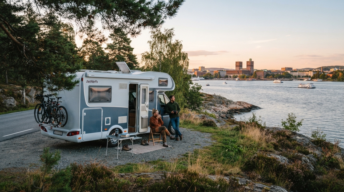 Oslo to Rovaniemi - Aurora Trails: A Journey North — Oslo RV road trip landscape