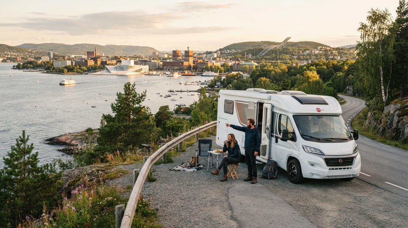 Oslo Roundtrip - Nordic Nature Expedition - Heading North West — Oslo RV road trip landscape
