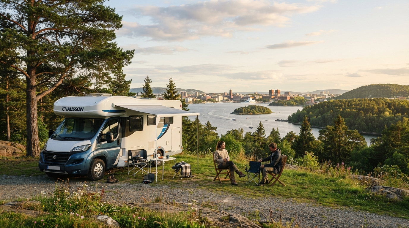Oslo Roundtrip - Southern Fjords and Viking Heritage — Oslo RV road trip landscape