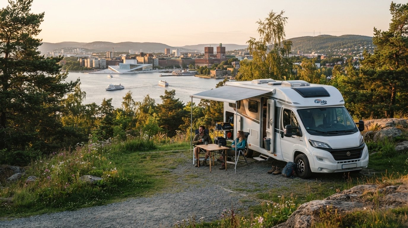 Oslo Round trip - Norway Sweden and Denmark Family Adventure — Oslo scenic landscape