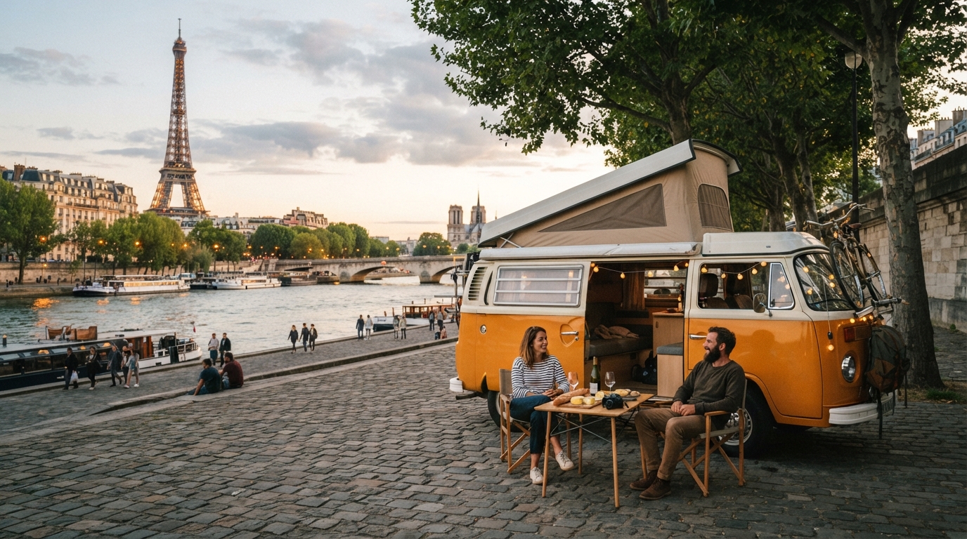 Paris Round trip - Heading Au fil de la Loire — Paris scenic landscape