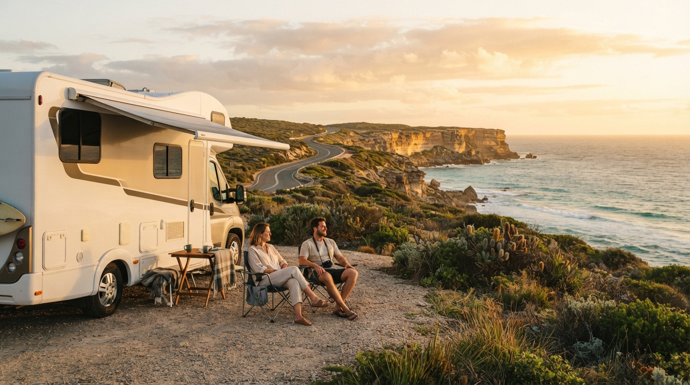 Perth 4WD RV Roundtrip - Whales, Waves, and Wilderness: A 4X4 Camper Journey Across WA — Perth RV road trip landscape