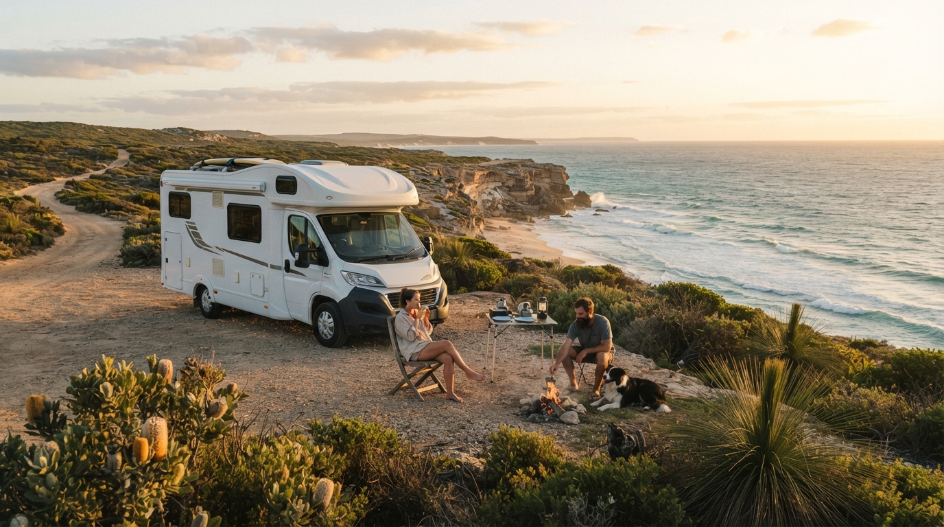 Perth to Adelaide — Perth RV road trip landscape