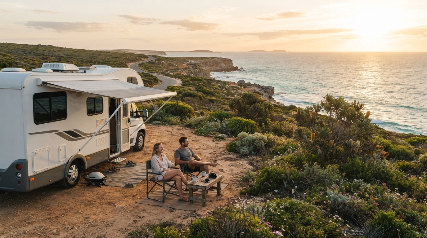 Perth Roundtrip - Perth's Coastal Gems RV Adventure — Perth RV road trip landscape
