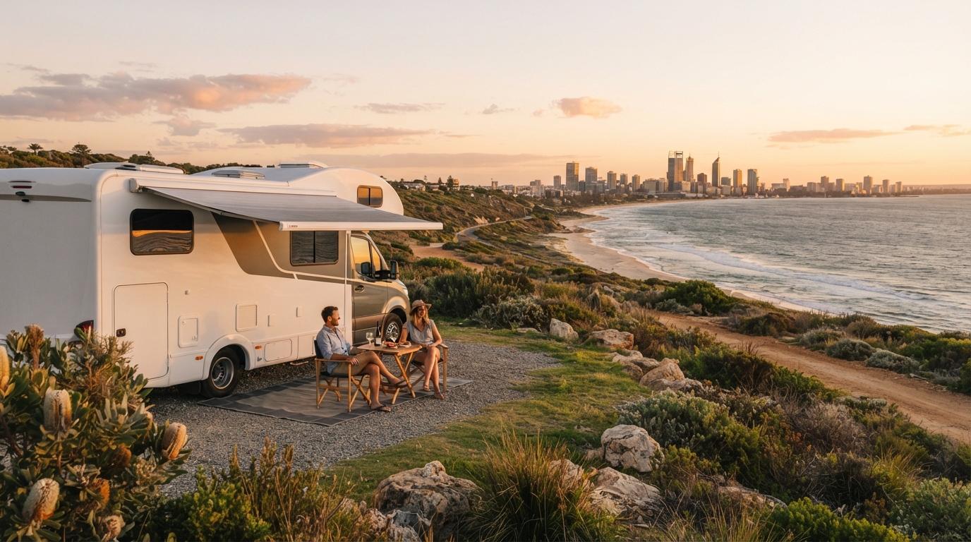 Perth 4WD RV Roundtrip - Whales, Waves, and Wilderness: A 4X4 Camper Journey Across WA — Perth travel scenery