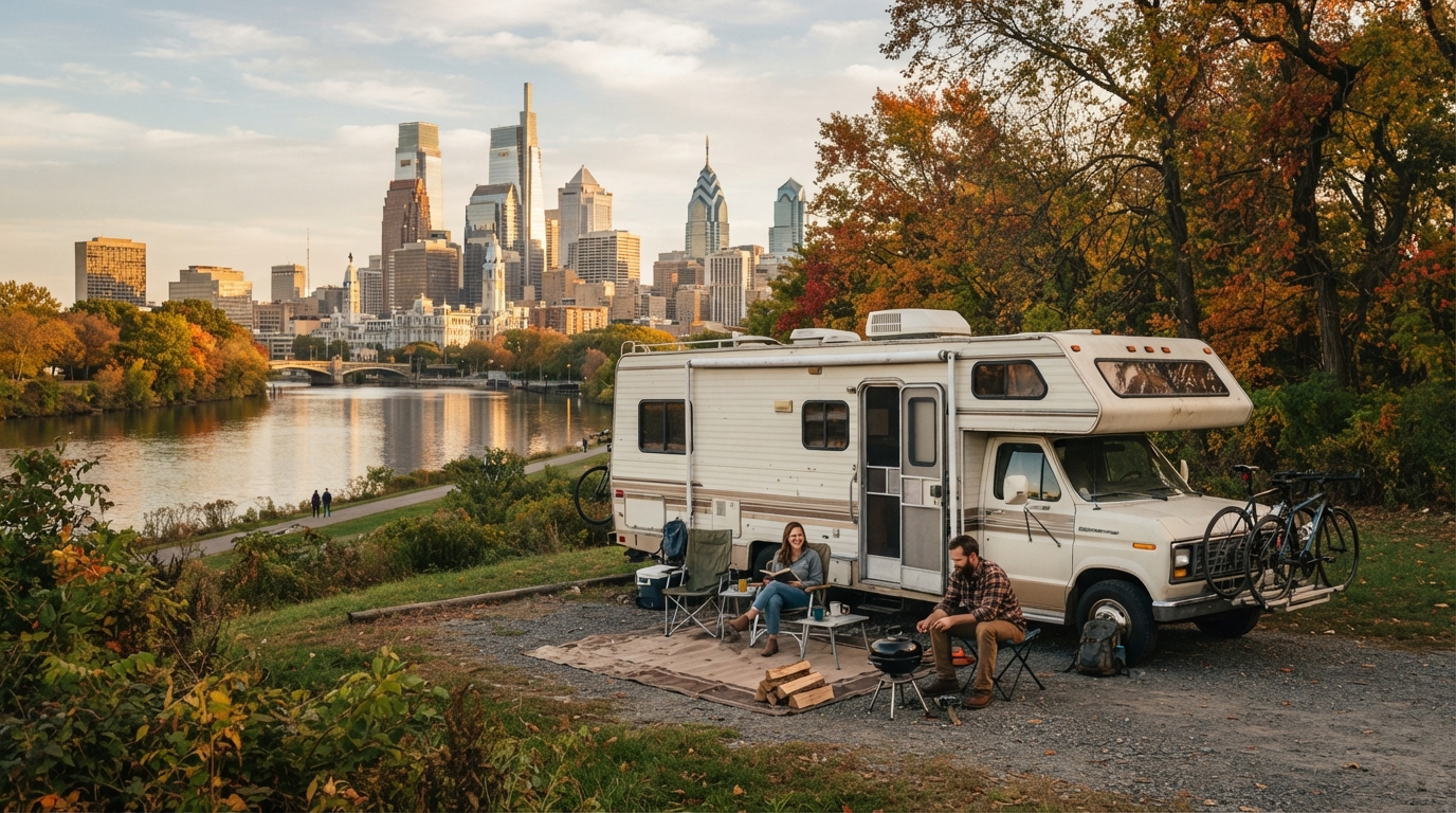 Philadelphia to Seattle - Transcontinental Treasures Odyssey — Philadelphia RV road trip landscape
