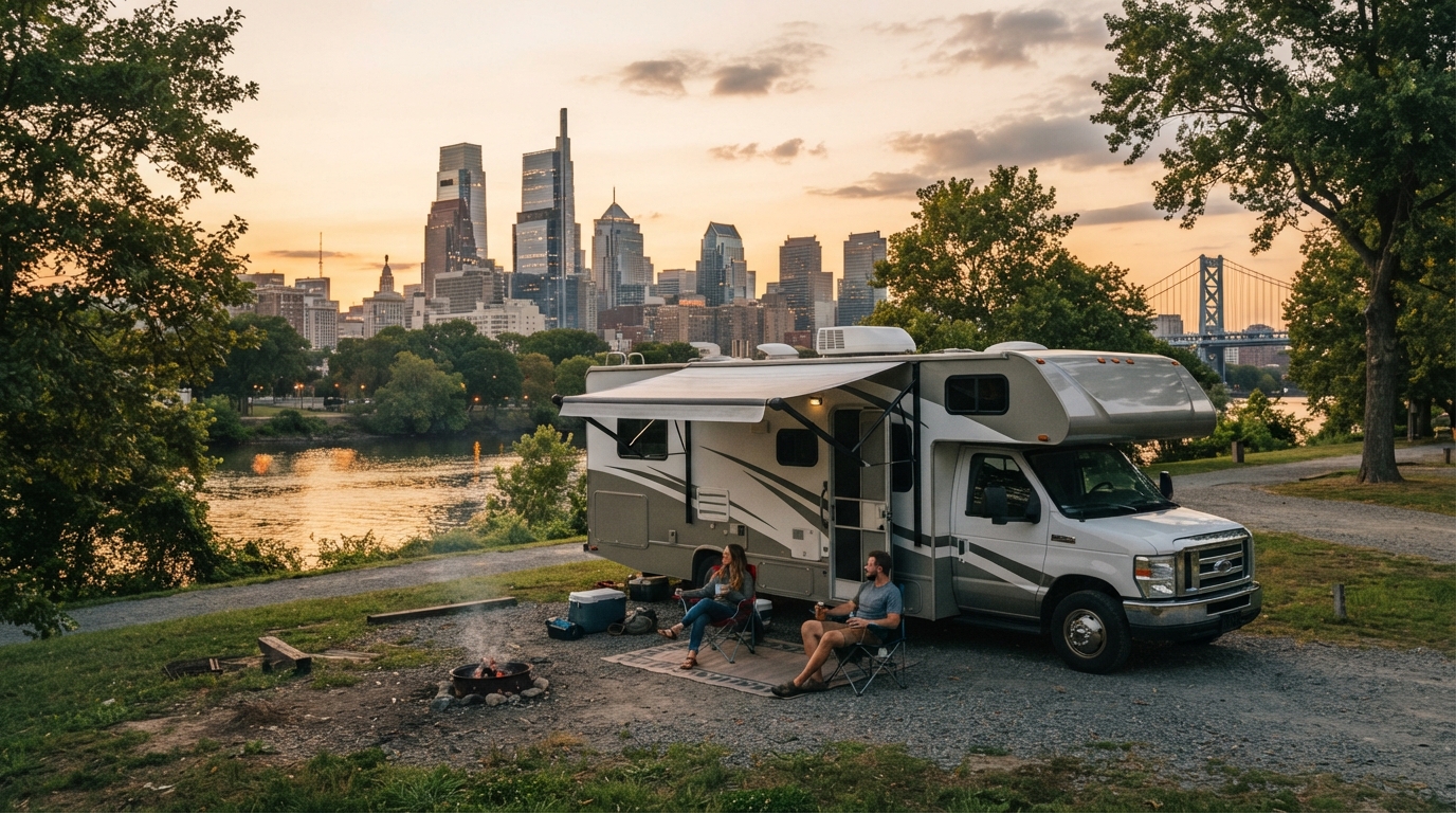 Philadelphia to Bozeman - Rocky Road to the Rockies — Philadelphia RV road trip landscape