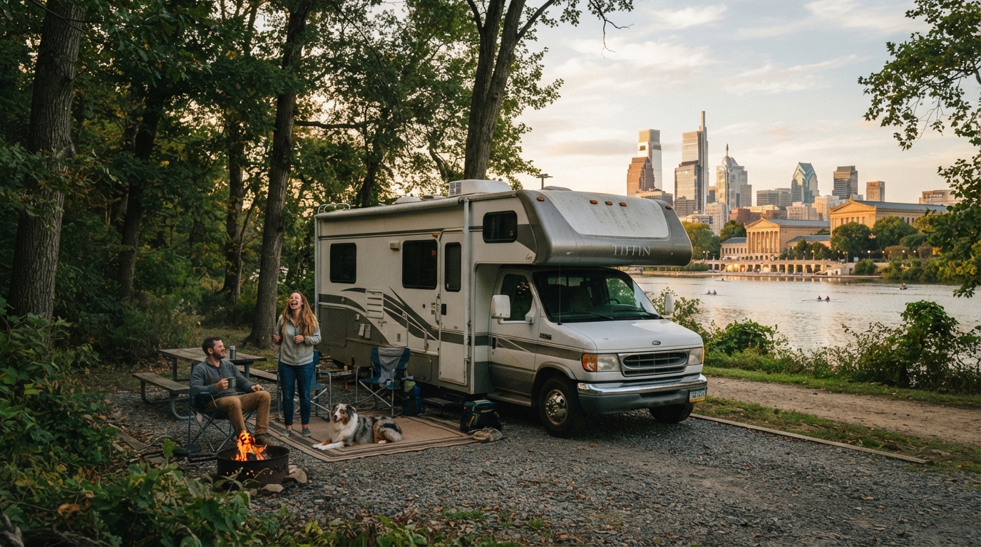 Philadelphia to Orlando- Historical Trails to Sunshine Dreams — Philadelphia RV road trip landscape