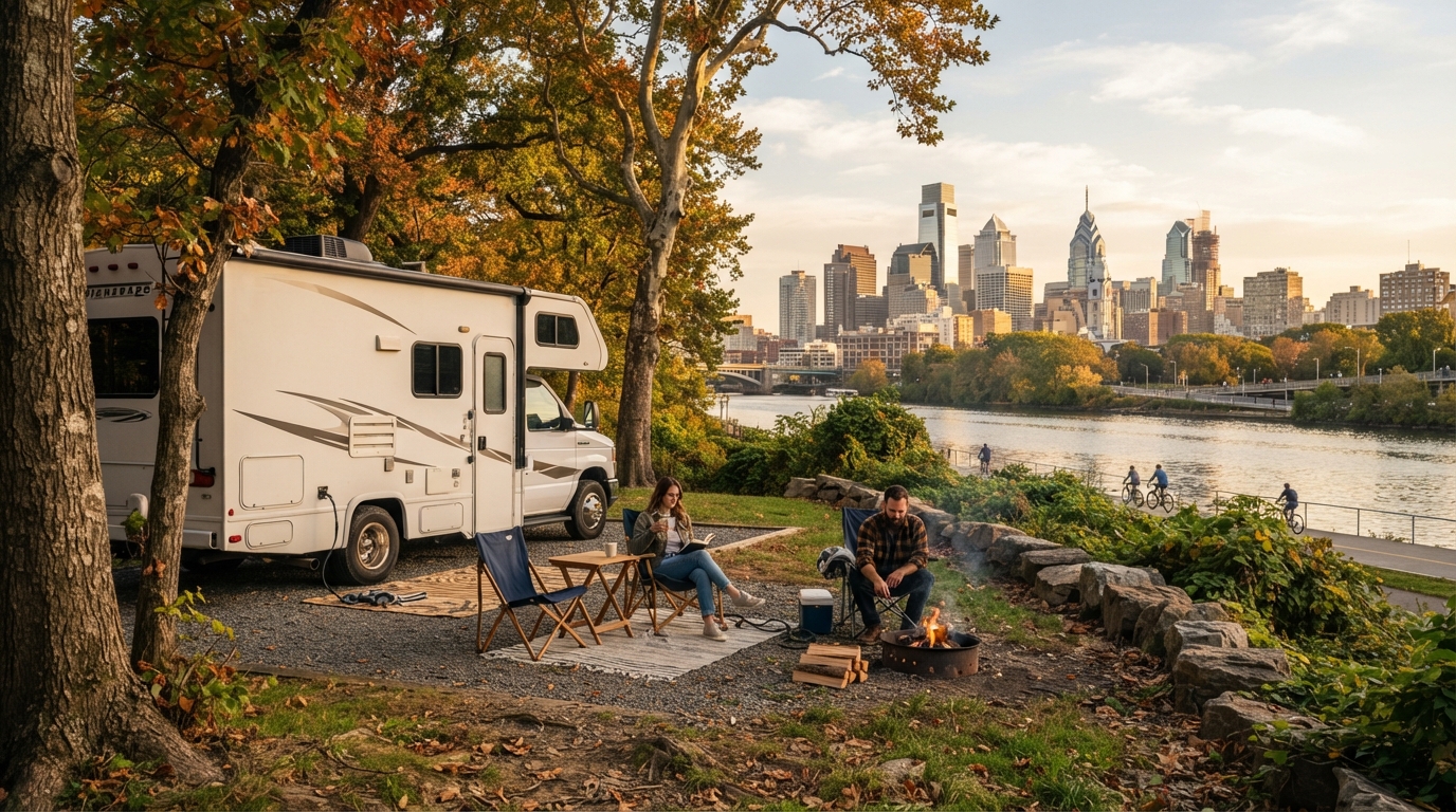 Philadelphia to Nashville - From Liberty to Honky-Tonk — Philadelphia RV road trip landscape