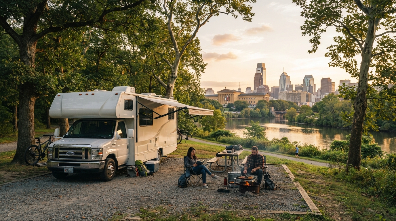 Philadelphia to Charlotte - Appalachian Adventure — Philadelphia RV road trip landscape