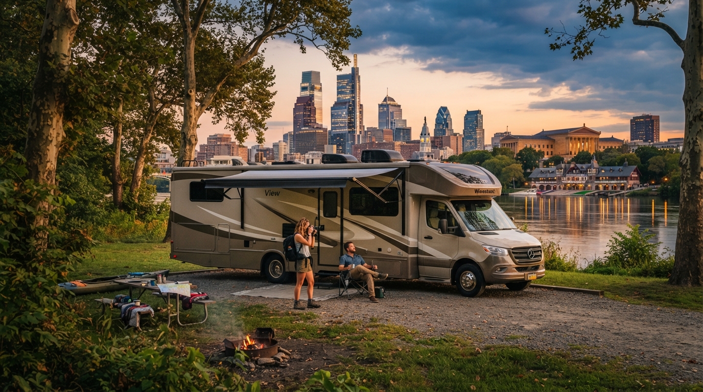Philadelphia to Albuquerque — Philadelphia RV road trip landscape