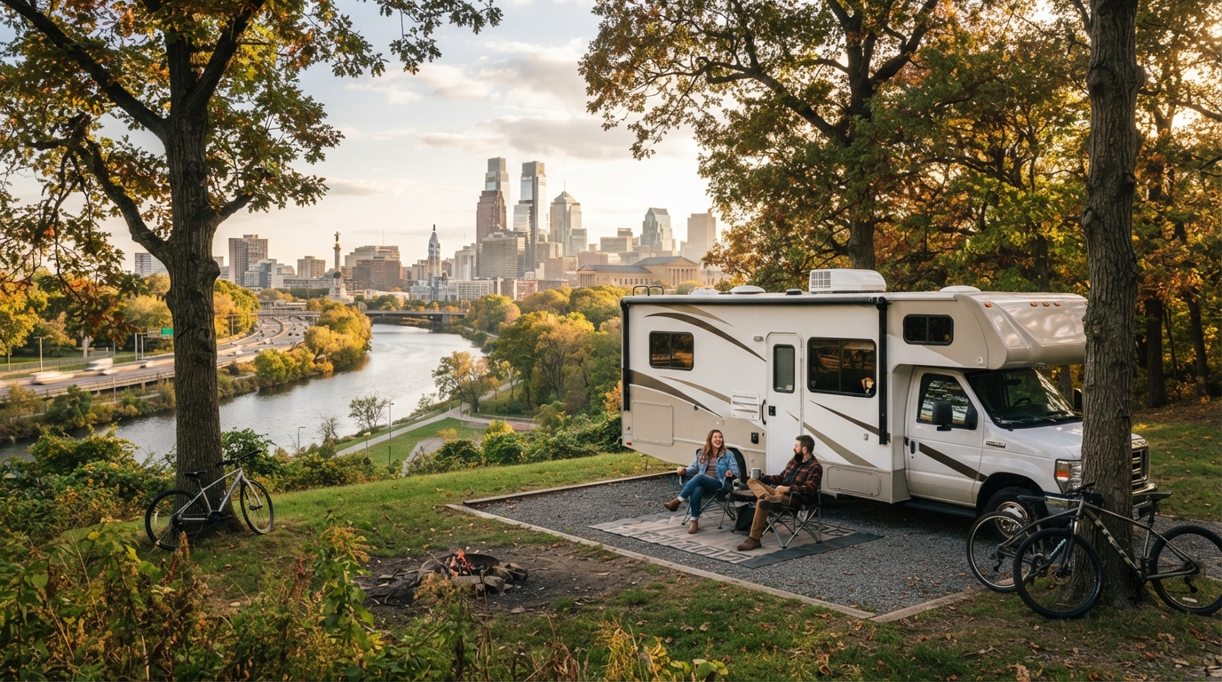 Philadelphia Roundtrip including Shenandoah National Park and a taste of Pennsylvania — Philadelphia RV road trip landscape
