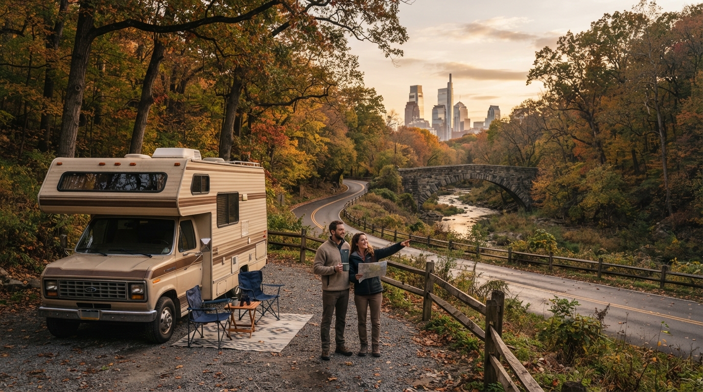 Philadelphia to Las Vegas - East to West Escapade RV Odyssey — Philadelphia to Las Vegas scenic route