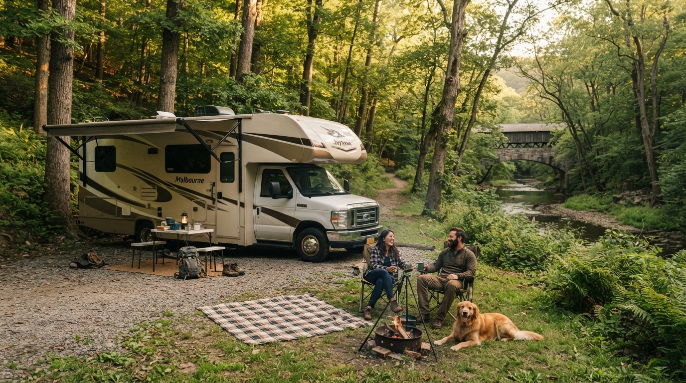 Philadelphia to Nashville - From Liberty to Honky-Tonk — national park landscape