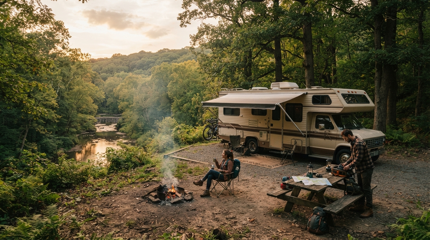 Philadelphia to Boston - Short — national park landscape