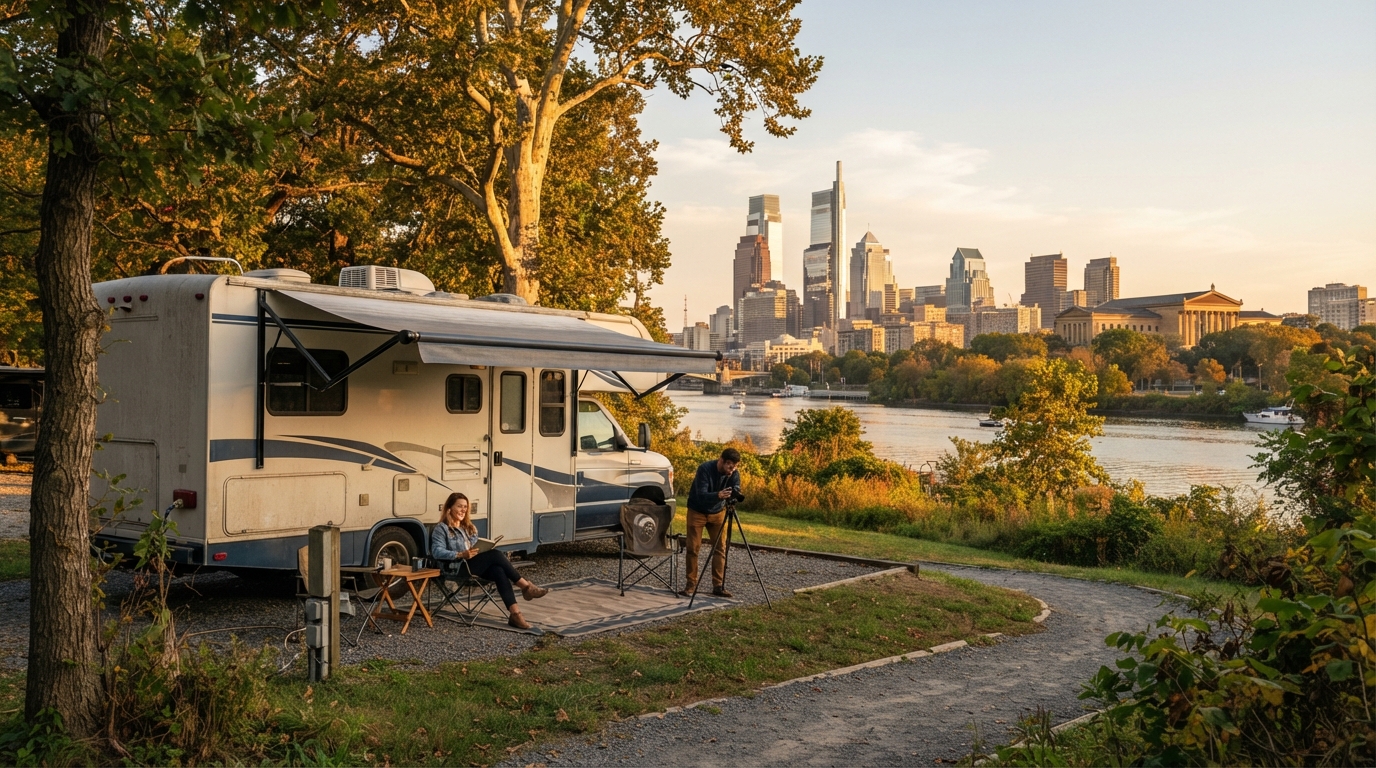 Philadelphia to New York — New York travel scenery