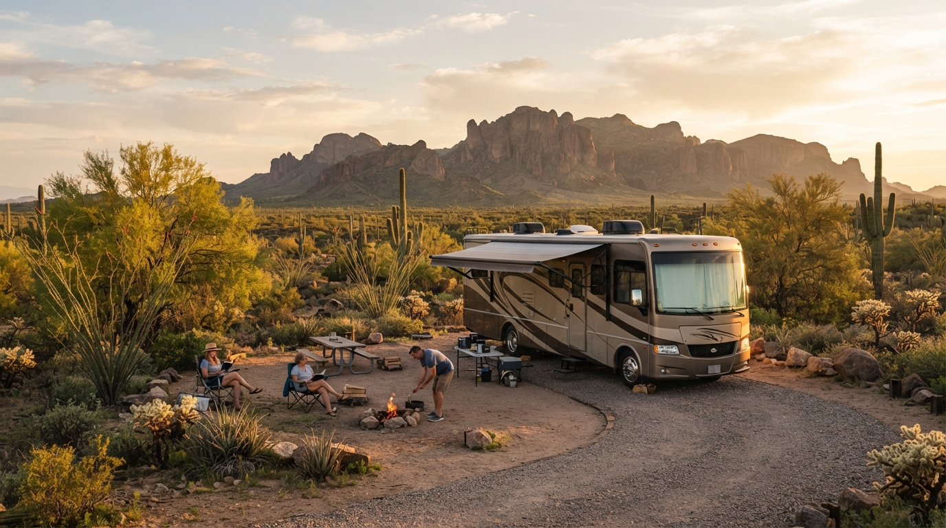 Phoenix to Boston — Phoenix RV road trip landscape