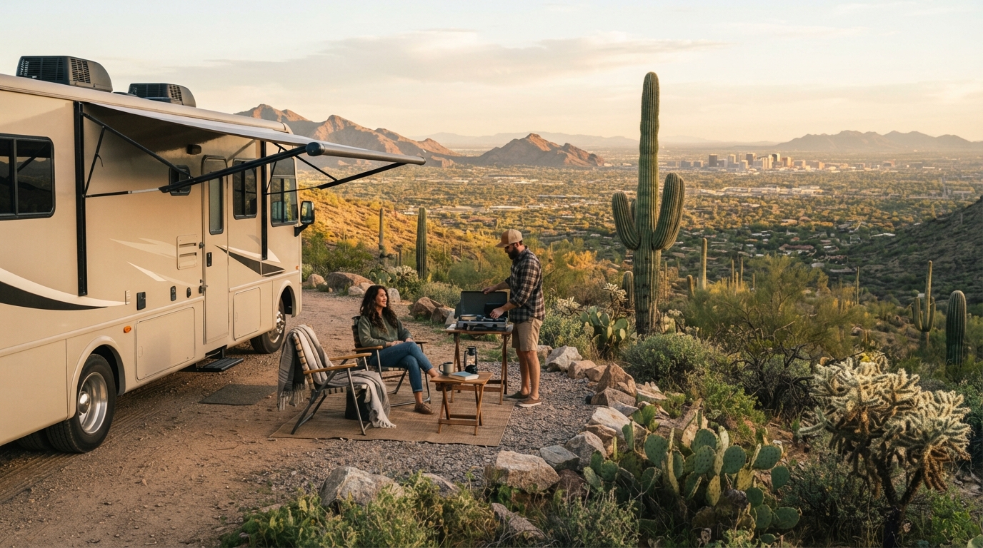 Phoenix to Charlotte — Phoenix RV road trip landscape