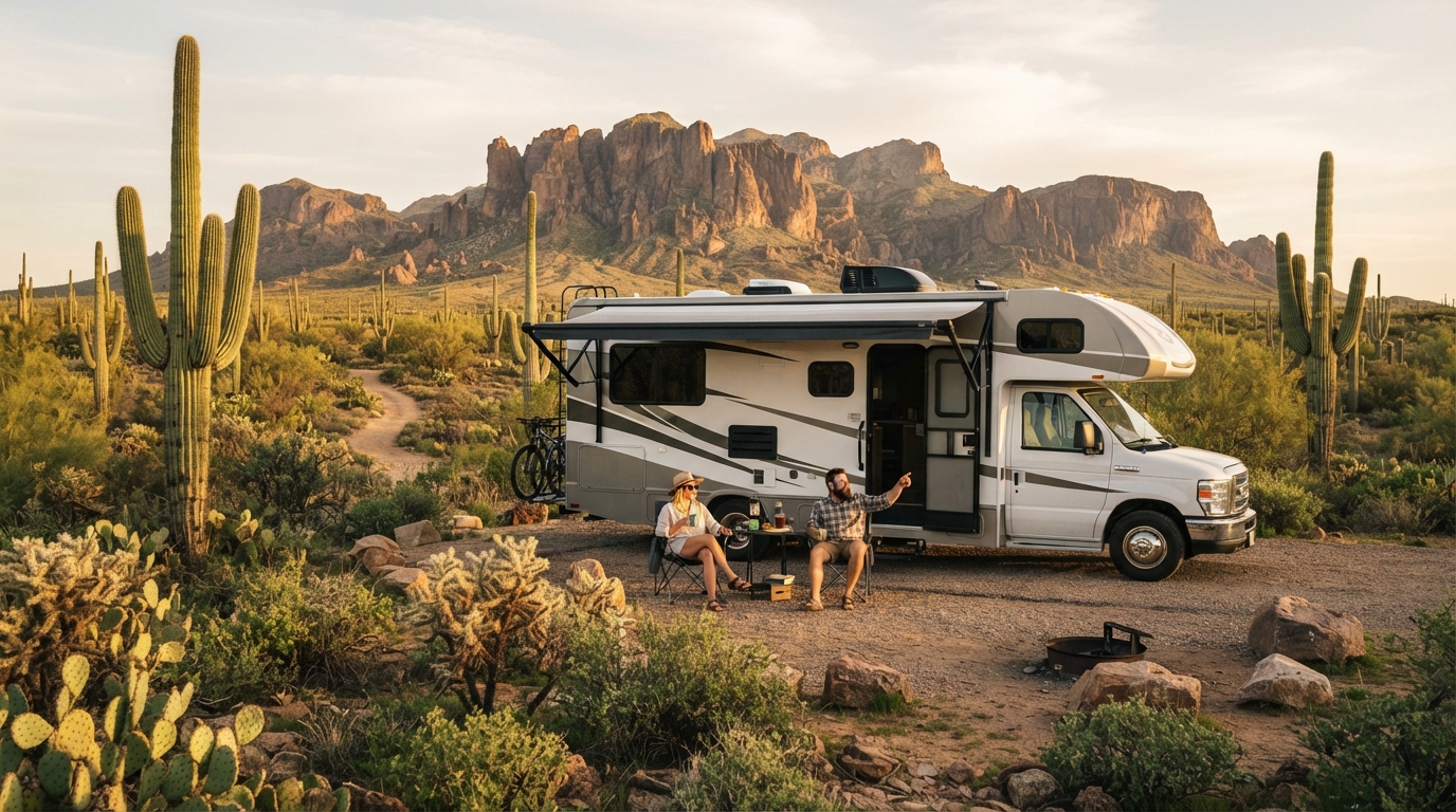 Phoenix to Billings - Incld. Yellowstone — Phoenix RV road trip landscape