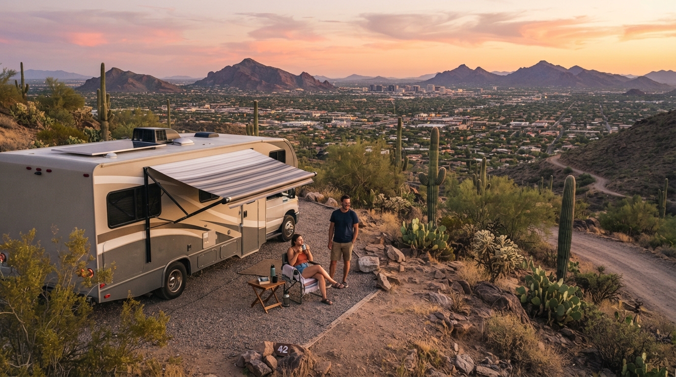 Phoenix to Denver- including the Grand Canyon — Phoenix RV road trip landscape