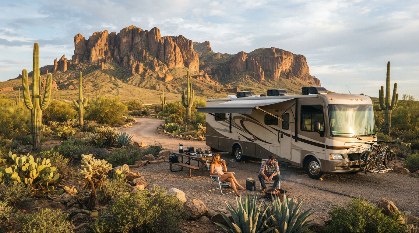 Phoenix to New Orleans — Phoenix RV road trip landscape