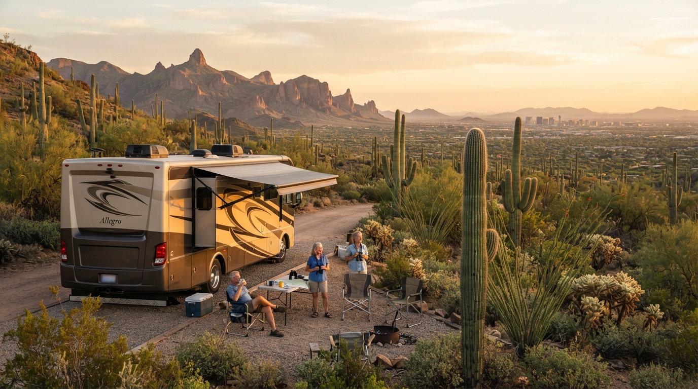 Phoenix to New Orleans — Phoenix RV road trip landscape