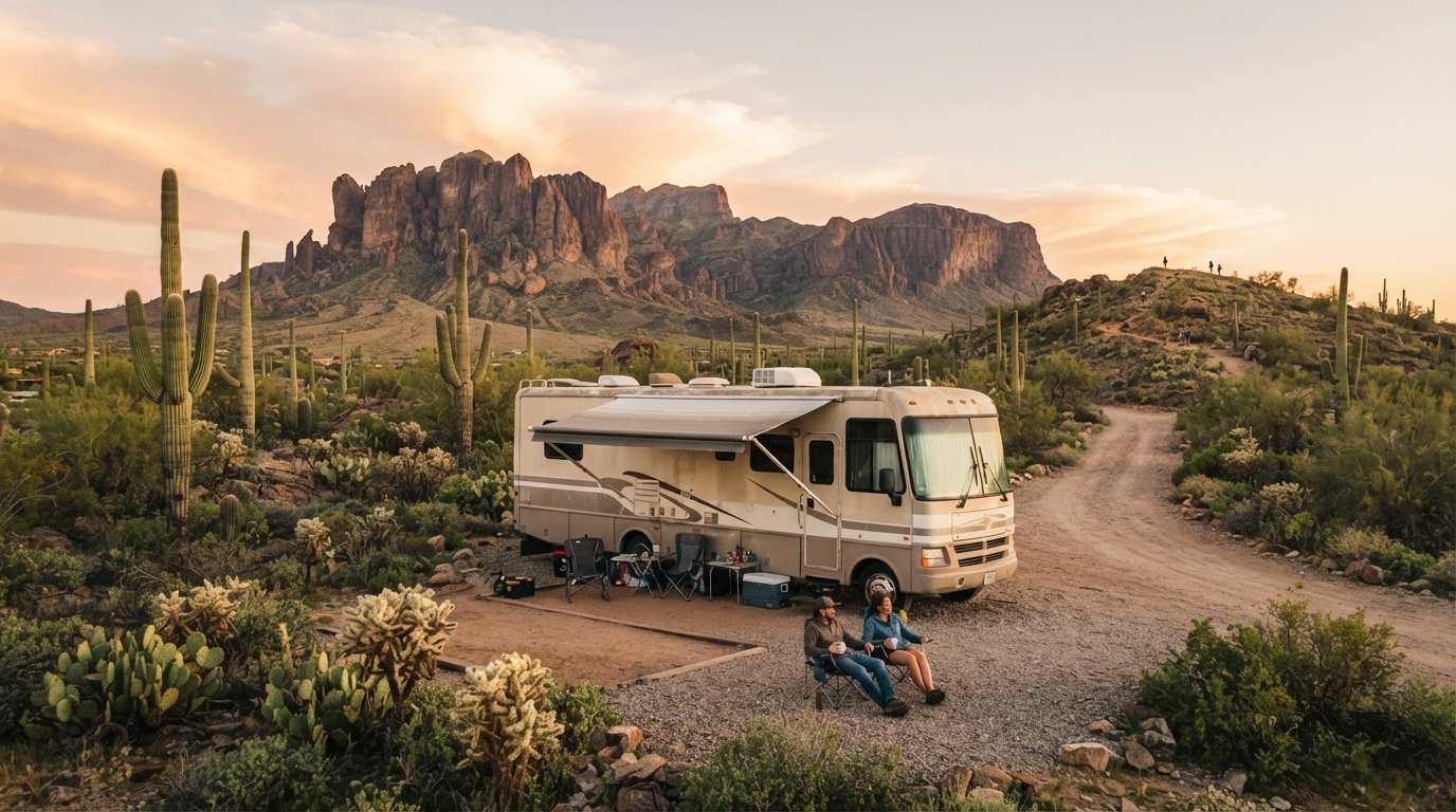 Phoenix to Philadelphia — Phoenix RV road trip landscape