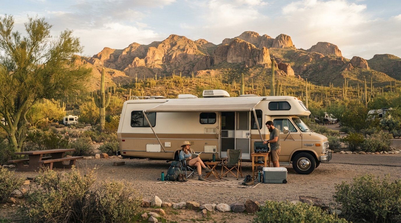 Phoenix to Charlotte — Phoenix RV road trip landscape