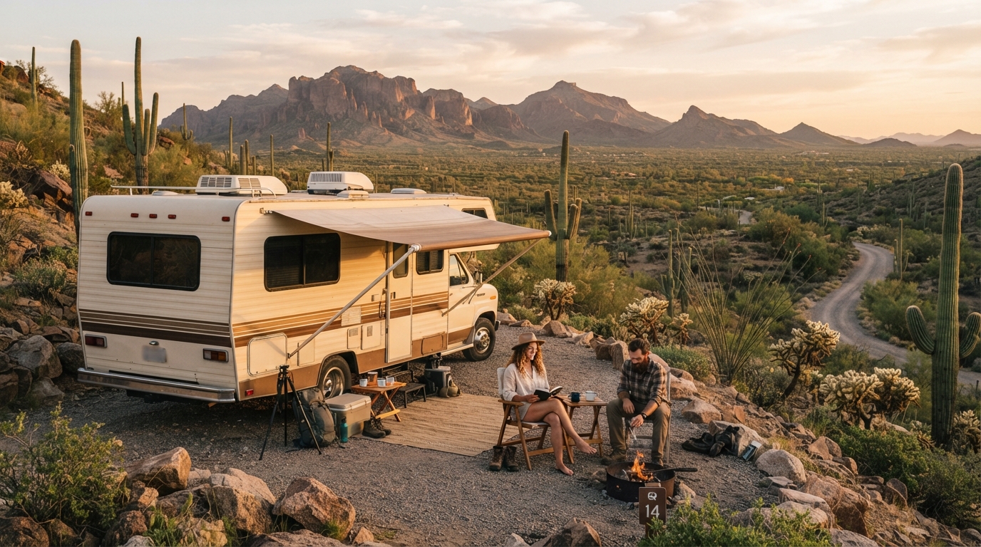 Phoenix round trip - Wild West Shootouts, Volcanoes, and Route 66 — Phoenix scenic landscape
