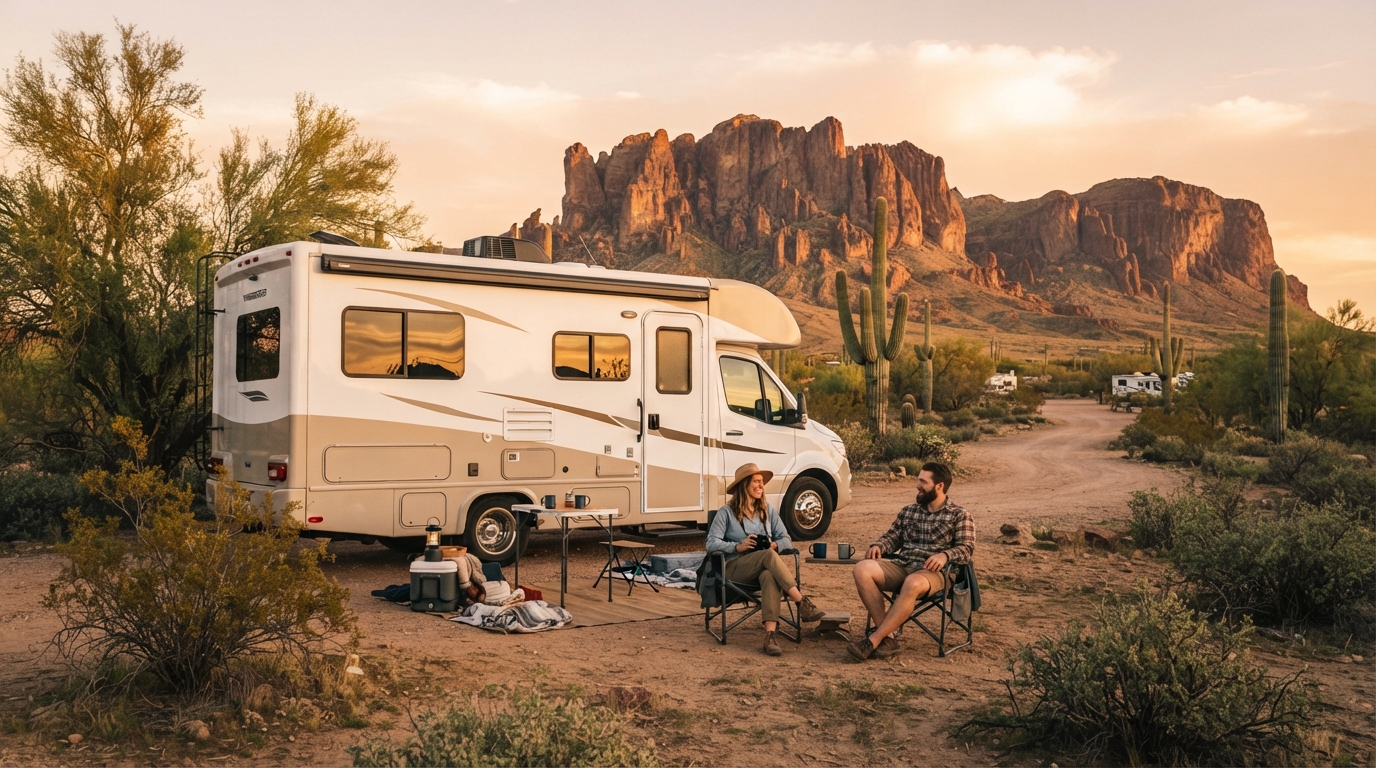 Phoenix to Washington DC — national park landscape