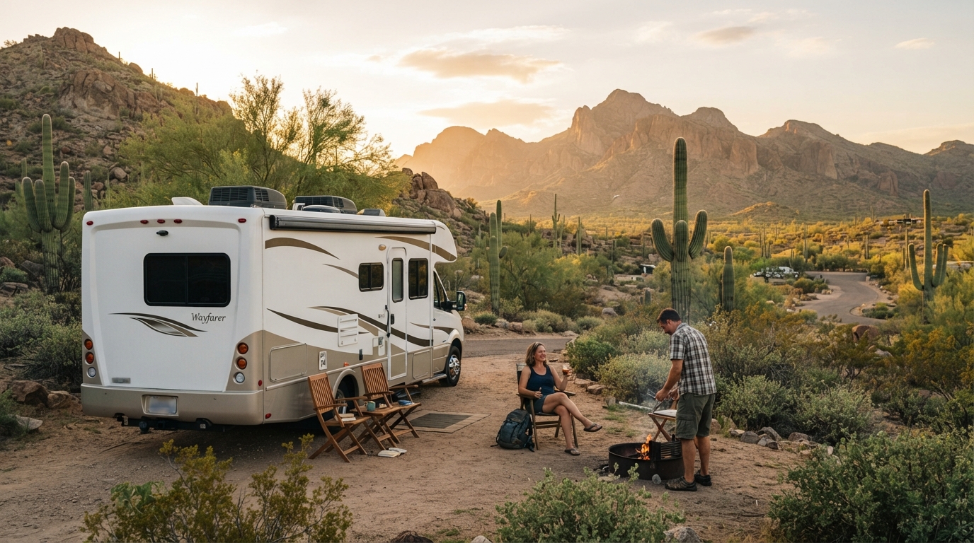 Phoenix to New Orleans — national park landscape