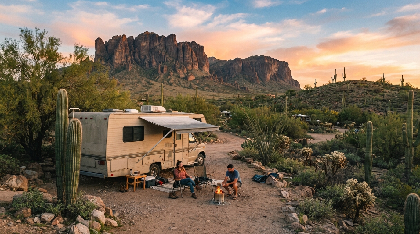 Phoenix to Houston — national park landscape