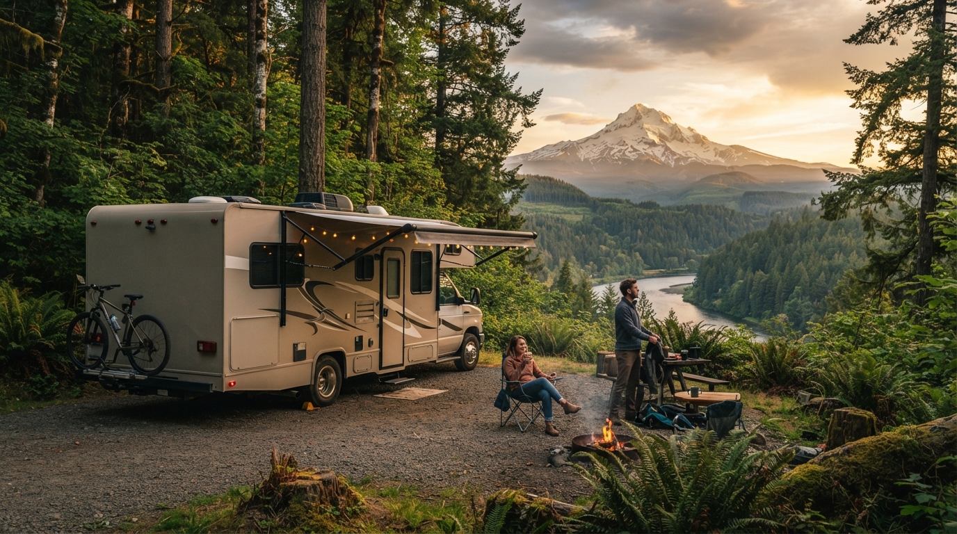 Portland to New Orleans - West Coast Wonders to the Heart of Jazz — Portland RV road trip landscape