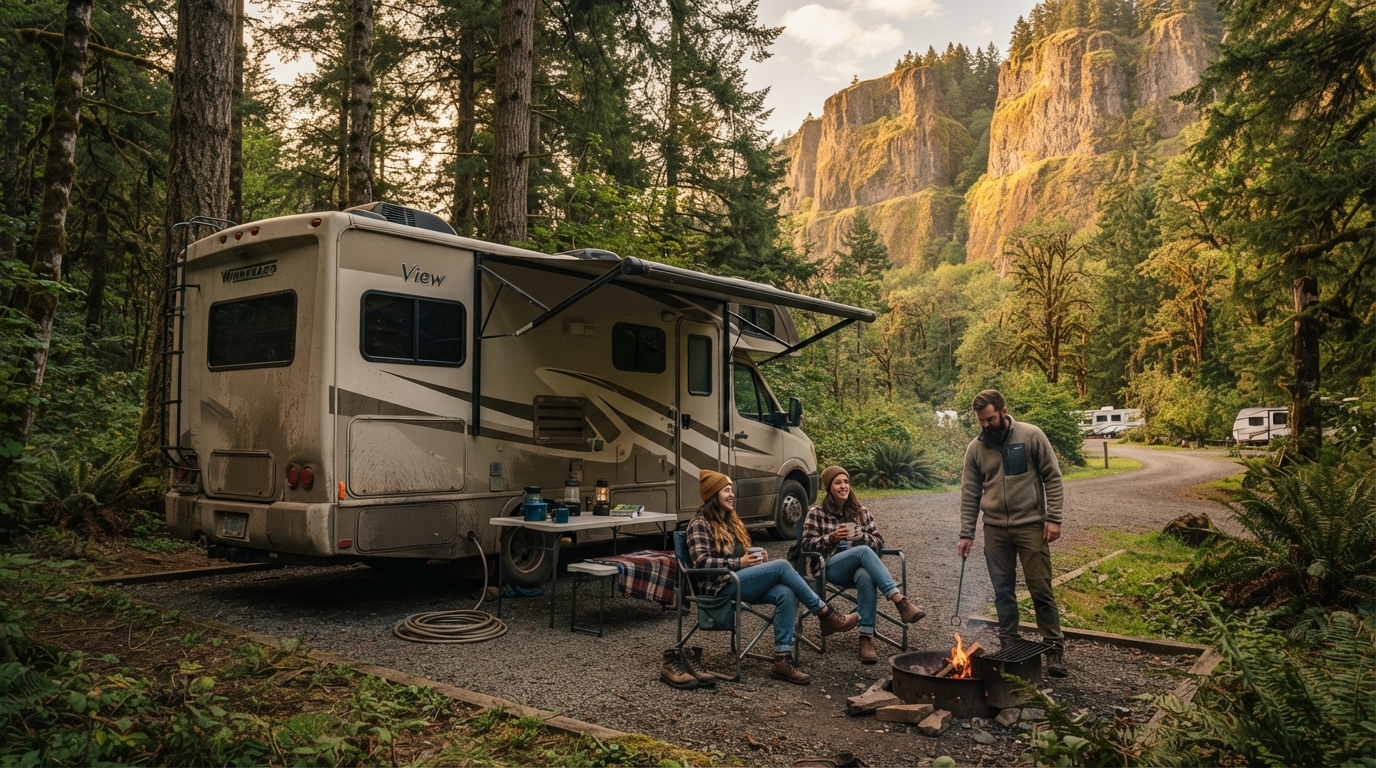 Portland to Billings - Journey through the Wild West Including Yellowstone — national park landscape