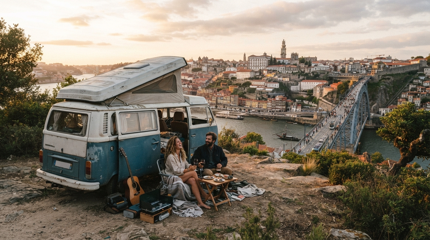 Porto Roundtrip - Central Portugal Including Lisbon — Porto RV road trip landscape