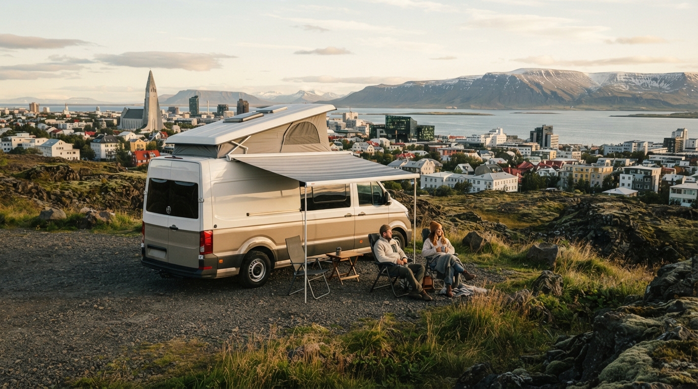 Iceland - North west + South west — Reykjavik RV road trip landscape