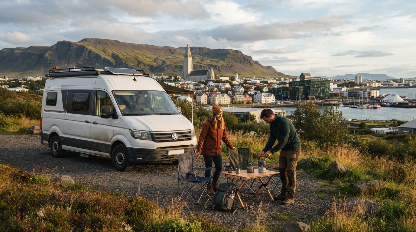 Iceland - North east — Reykjavik RV road trip landscape