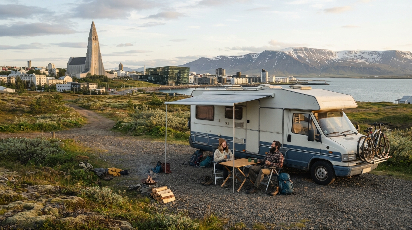 Iceland Golden Circle - South West — Reykjavik RV road trip landscape