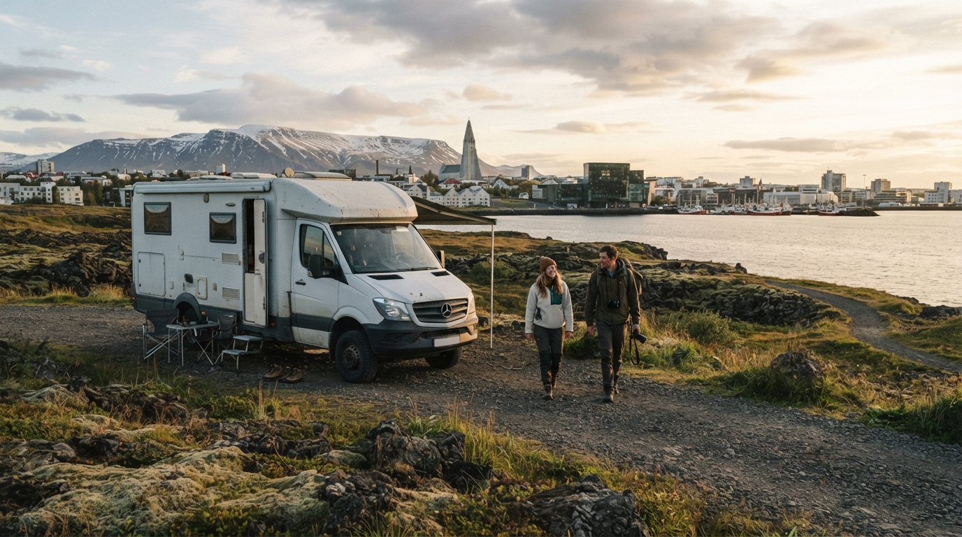 Iceland - Full ring road — Reykjavik RV road trip landscape
