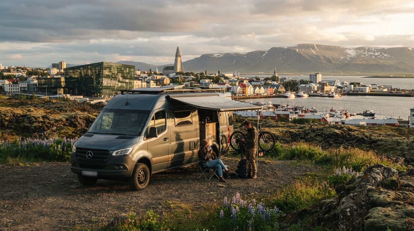 Iceland - North east — Reykjavik scenic landscape