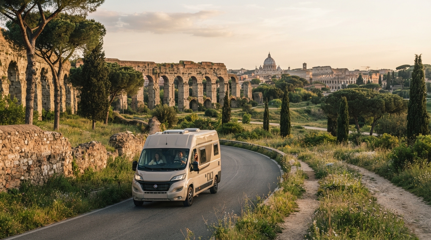 Rome Roundtrip - North East - Toscana, Emilia Romagna, Umbria. — Rome RV road trip landscape