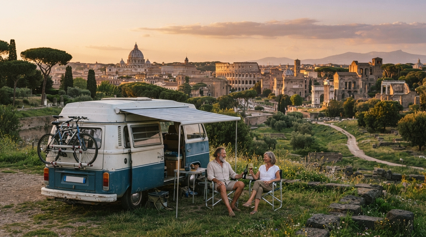 Rome Roundtrip - Heading East - Bella Italia Discovery — Rome scenic landscape