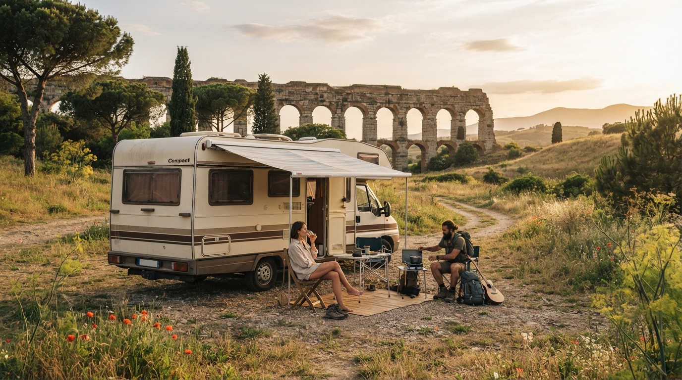 Rome Round trip - Heading South - A Fusion of History, Nature, and Fun! — national park landscape