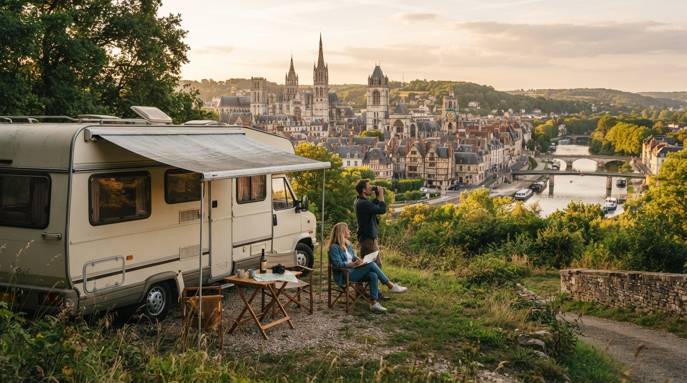 Rouen Round Trip - Normandy Java Journey — Rouen scenic landscape
