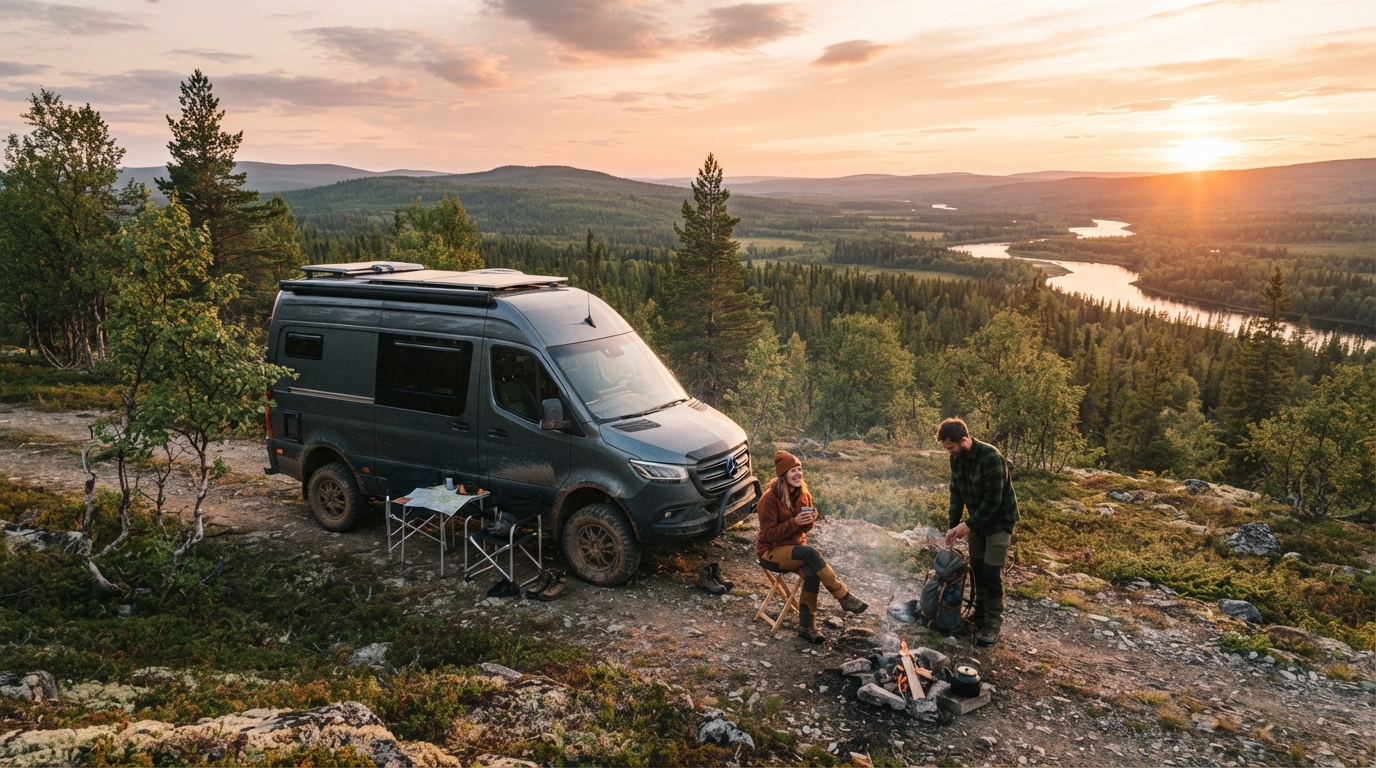 Rovaniemi Round trip - Fjord Dreams: A Northern Road Trip through Finland & Sweden — national park landscape