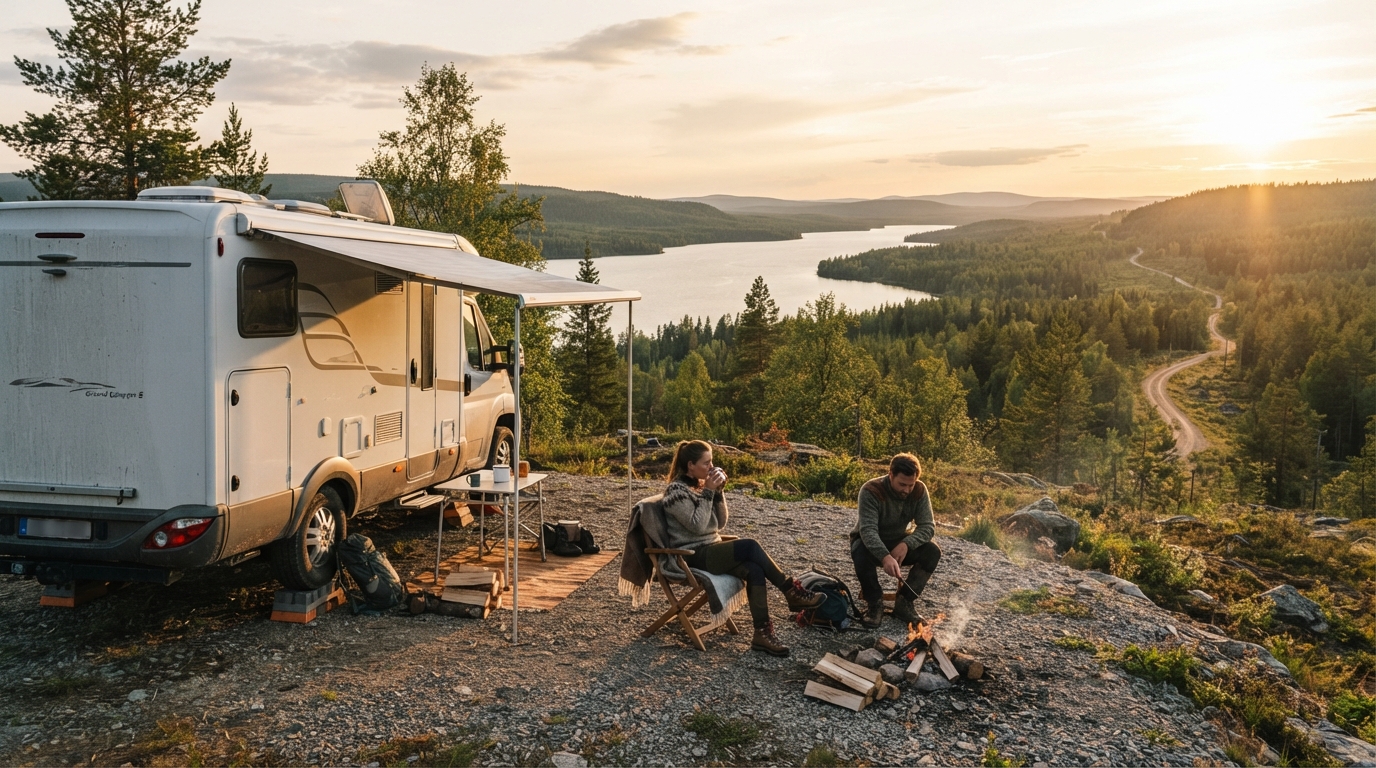 Rovaniemi to Tromsø - The Nordic Discovery Route — national park landscape