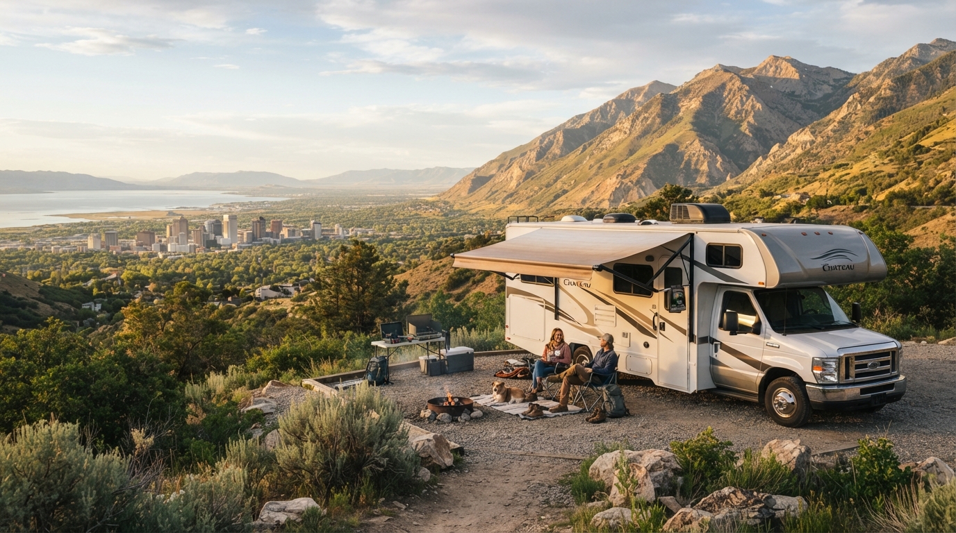 Salt Lake City to Denver - Including Grand canyon — Salt Lake City RV road trip landscape