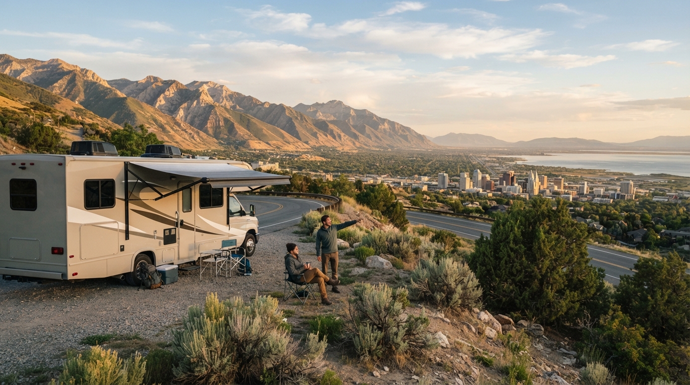 Salt Lake City to Austin - Through the Heart of America — Salt Lake City RV road trip landscape