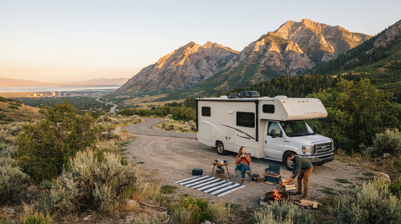 Salt Lake City to Las Vegas — Salt Lake City RV road trip landscape
