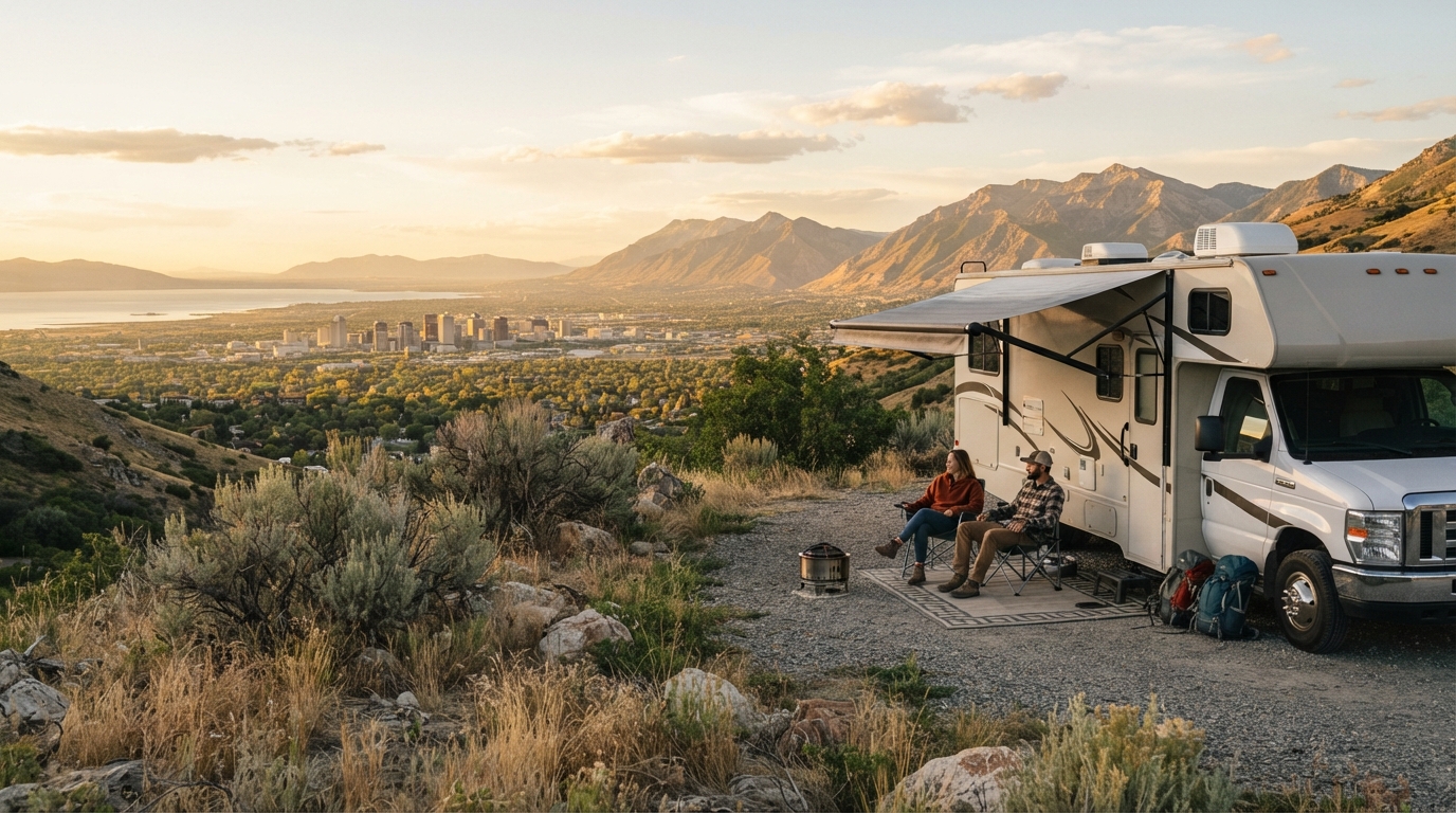 Salt Lake City to Boston - Transcontinental Treasures — Salt Lake City RV road trip landscape